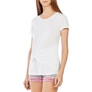 BCBG liana front knot tee
